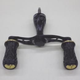 ドライブ ビレットハンドル ウェーブ ダブルハンドル シマノ用 70mm エアスティックB/G