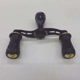 ドライブ ビレットハンドル ウェーブ ダブルハンドル ダイワ用 70mm エアスティックB/G