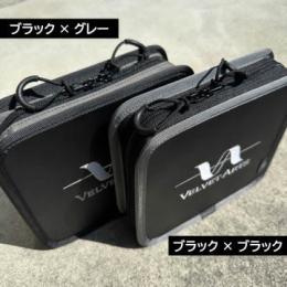 ベルベットアーツ VAスプーンワレット ラージ ブラックXブラック