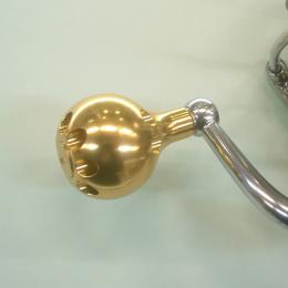 オリジナル ダイワ ソルティガキャタリナ Lタイプ35 アルミノブ ゴールド