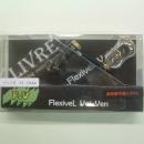 メガテック LIVRE F.V35-38スピニングシングルハンドル ダイワ用ブラックXゴールド