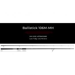 ヤマガブランクス 25バリスティックBallistick 106M-MH