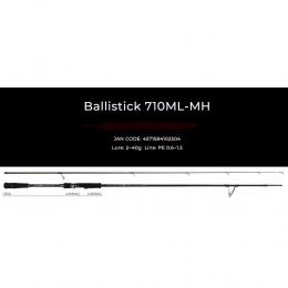 ヤマガブランクス 25バリスティックBallistick 710ML-MH