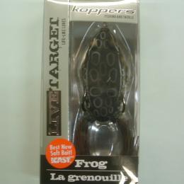 KOPPERS ライブターゲット フロッグホローボディー 2-5/8" ブラウン/ブラック