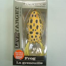 KOPPERS ライブターゲット フロッグホローボディー 2-5/8" イエロー/ブラック