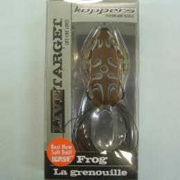 KOPPERS ライブターゲット フロッグホローボディー 2-1/4" タン/イエロー