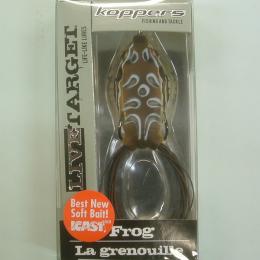 KOPPERS ライブターゲット フロッグホローボディー 1-3/4" タン/イエロー