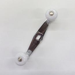 カハラ　アンバサダー用パワーハンドル ホワイトマーブルノブタイプ メッシュハンドル 100mm
