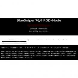 ヤマガブランクス 25ブルースナイパーBlueSniper  76/4 RGD
