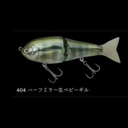 ノリーズ ヒラトップ140F 404 ハーフミラー生ベイビーギル