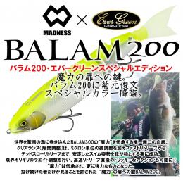マドネスXエバーグリーン バラム200 エバーグリーンスペシャルエディション ビッグバイトチャート