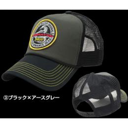 イマカツ サークルドラゴンキャップ IK-007 ブラックXアースグレー
