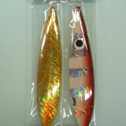 レオン プログレスジグ300g アカキン/ゼブラグロー