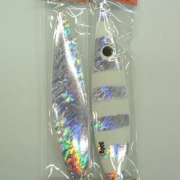 レオン プログレスジグ300g シルバー/ゼブラグロー