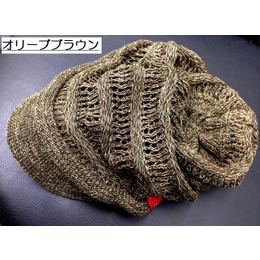 ボンバダアグア ハンターズビーニー オリーブブラウン