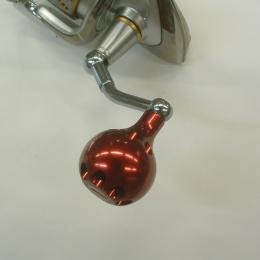 オリジナル シマノ 13ステラSWハンドルノブ35 Bタイプ用アルミノブ レッド