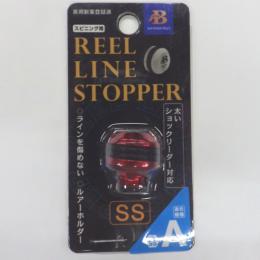 ソルトウォーターボーイズ リールラインストッパー スピニング用サイズSS-A レッド