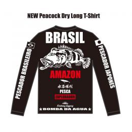ボンバダアグア NEWピーコックPeacock ドライロングTシャツ M