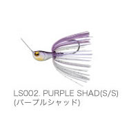 レイドジャパン レベルスピン 3/8oz パープルシャッド