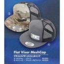 ロデオクラフト フラットバイザーメッシュキャップ マルチカム/ブラック