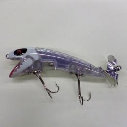 津波ルアーズ コズモ　デル　プラスティコ クリアスカル アロウジーニョプロップ