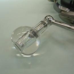 オリジナル ラウンドノブ30 シマノAタイプ用樹脂製ノブ クリア