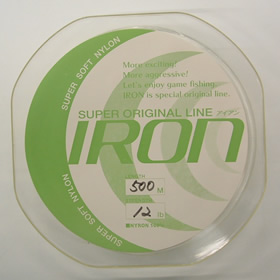 IRON オリジナルライン ナイロン 12LBー500M