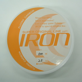 アイアン オリジナルライン フロロカーボン 2.5LBー500M