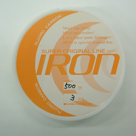 アイアン オリジナルライン フロロカーボン 3LBー500M