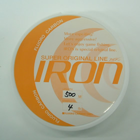 アイアン オリジナルライン フロロカーボン 4LBー500M