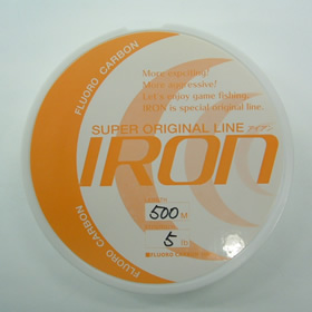 アイアン オリジナルライン フロロカーボン 5LBー500M