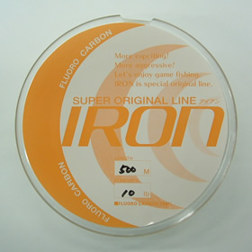 アイアン オリジナルライン フロロカーボン 10LBー500M