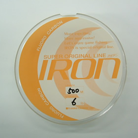 アイアン オリジナルライン フロロカーボン 6LBー500M