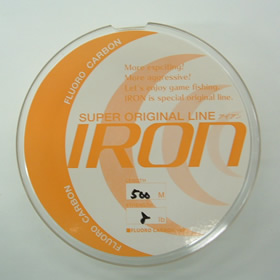 アイアン オリジナルライン フロロカーボン 8LBー500M