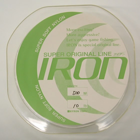IRON オリジナルライン ナイロン 10LBー500M
