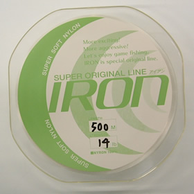 IRON オリジナルライン ナイロン 14LBー500M