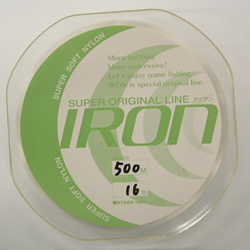 IRON オリジナルライン ナイロン 16LBー500M