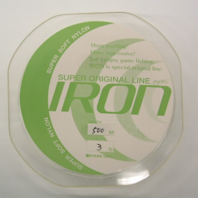 IRON オリジナルライン ナイロン 3LBー500M