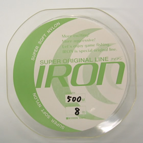 IRON オリジナルライン ナイロン 8LBー500M