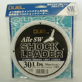 デュエル アイルSW ショックリーダー 30LB フロロカーボン