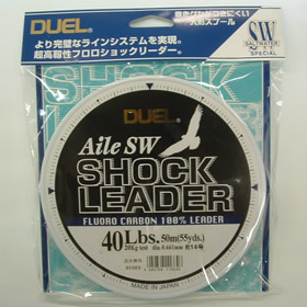 デュエル アイルSW ショックリーダー 40LB フロロカーボン
