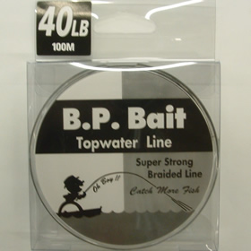 BPベイト トップウォーターライン 40LB グリーン