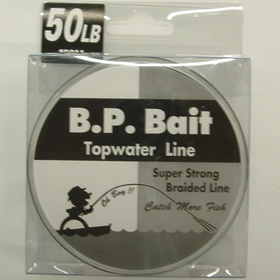 BPベイト トップウォーターライン 50LB ブラック